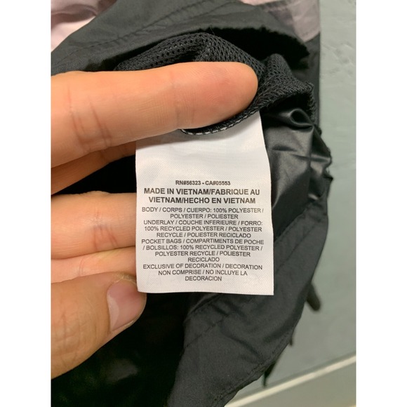 Nike Sportswear Windbreaker Jacket Women’s L‎ Hooded Raincoat Logo Zip NWT - Picture 9 of 12